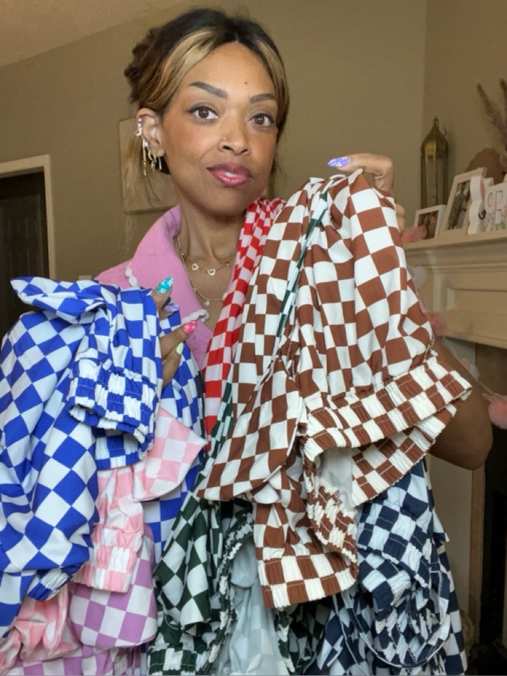 CHECKER pants lot of 8 pairs!